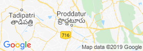 Proddatur map
